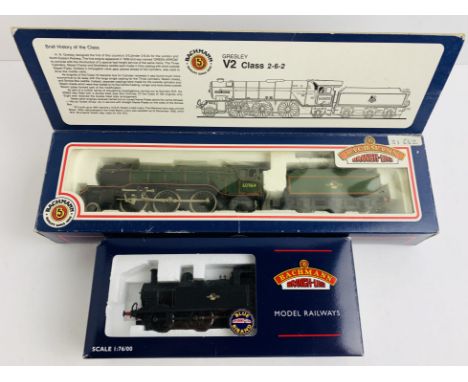 2x Bachmann OO Locos V2 &amp; Jinty - Boxed. P&amp;P Group 2 (£18+VAT for the first lot and £3+VAT for subsequent lots) 