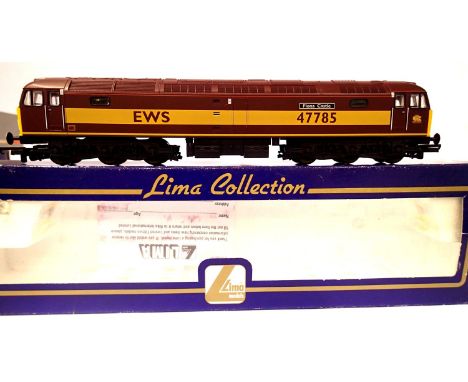 Lima Class 47 EWS 47785 Fiona Castle. P&amp;P Group 1 (£14+VAT for the first lot and £1+VAT for subsequent lots) 