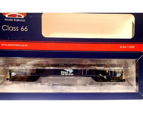 Bachmann 32 982 class 66, 66434 D.R.S Blue Compass. P&amp;P Group 1 (£14+VAT for the first lot and £1+VAT for subsequent lots