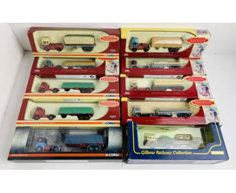 10x 1:76 Scale Die Cast Trucks - Mostly Corgi Trackside - All Boxed. P&amp;P Group 3 (£25+VAT for the first lot and £5+VAT fo