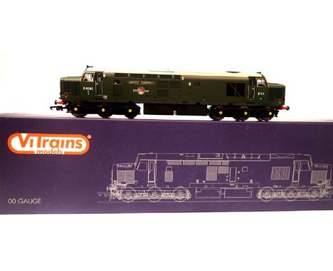 ViTrains 2016 Class 37 37411 box containing BR Green D6990 Castell Caerffili loco. P&amp;P Group 1 (£14+VAT for the first lot