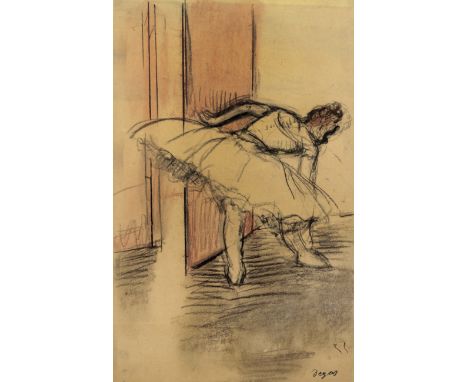 EDGAR DEGAS (1834-1917)Danseuse signed 'Degas' (lower right)pastel, wash and charcoal on paper laid on card52 x 31cm (20 1/2 