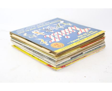 A collection of LP vinyl 33 RPM records. Including gatefold double album Gordon Lightfoot 'Gord's Gold' on Reprise Records K 