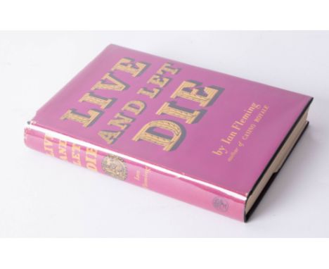 Ian Fleming, 'Live And Let Die', 1959 first edition / sixth impression with original unclipped dust jacket.