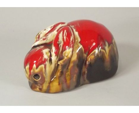 ERIC LEAPER.
A model of a rabbit by Eric Leaper. Length 14cm. CONDITION REPORTS: The rabbit is in generally good condition, w