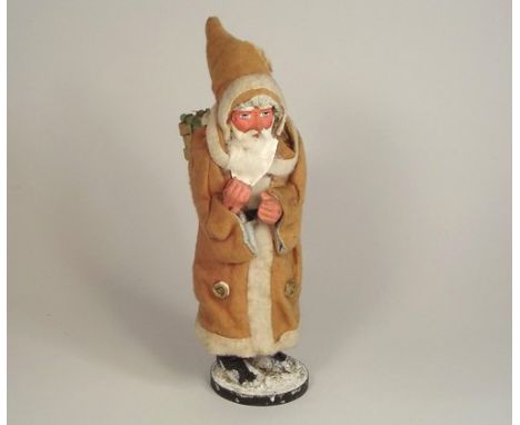 BELSNICKLE CANDY CONTAINER.
A German, Belsnickle, Father Christmas candy container. (some damage) CONDITION REPORTS: The fath