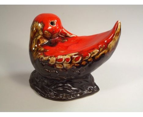ERIC LEAPER.
A model of a duck by Eric Leaper. Length 13cm. CONDITION REPORTS: The duck is in generally good condition, with 