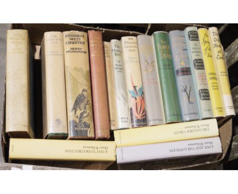 Williamson, Henry "The Village Book" Jonathan Cape 1930, number 289 of 504 signed by the author, frontis, inked name and dedi