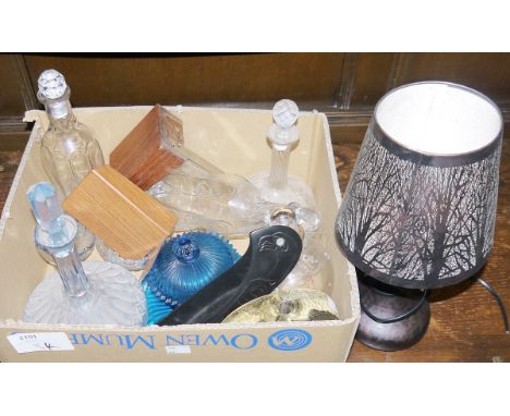 Mixed lot of ceramics, glassware and other household and collectable items including toy diecast Corgi Major articulated&nbsp