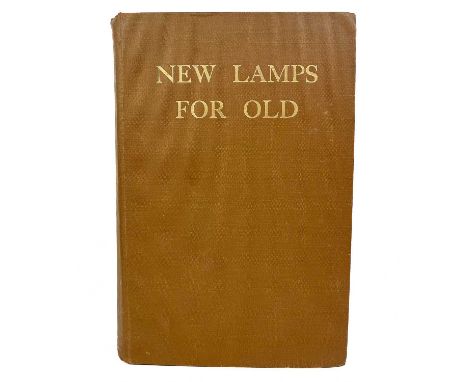 KOTENEV. Anatol M. 'New Lamps for Lamp. An Interpretation ,of Events in Modern China and Wither they Lead,'   First edition, 