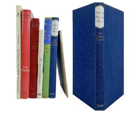 Sir Harry Garner. 'Oriental Blue and White'.  Sir Harry Garner, 'Chinese and Japanese Cloisonne Enamels'; Rupert Faulkner, Te