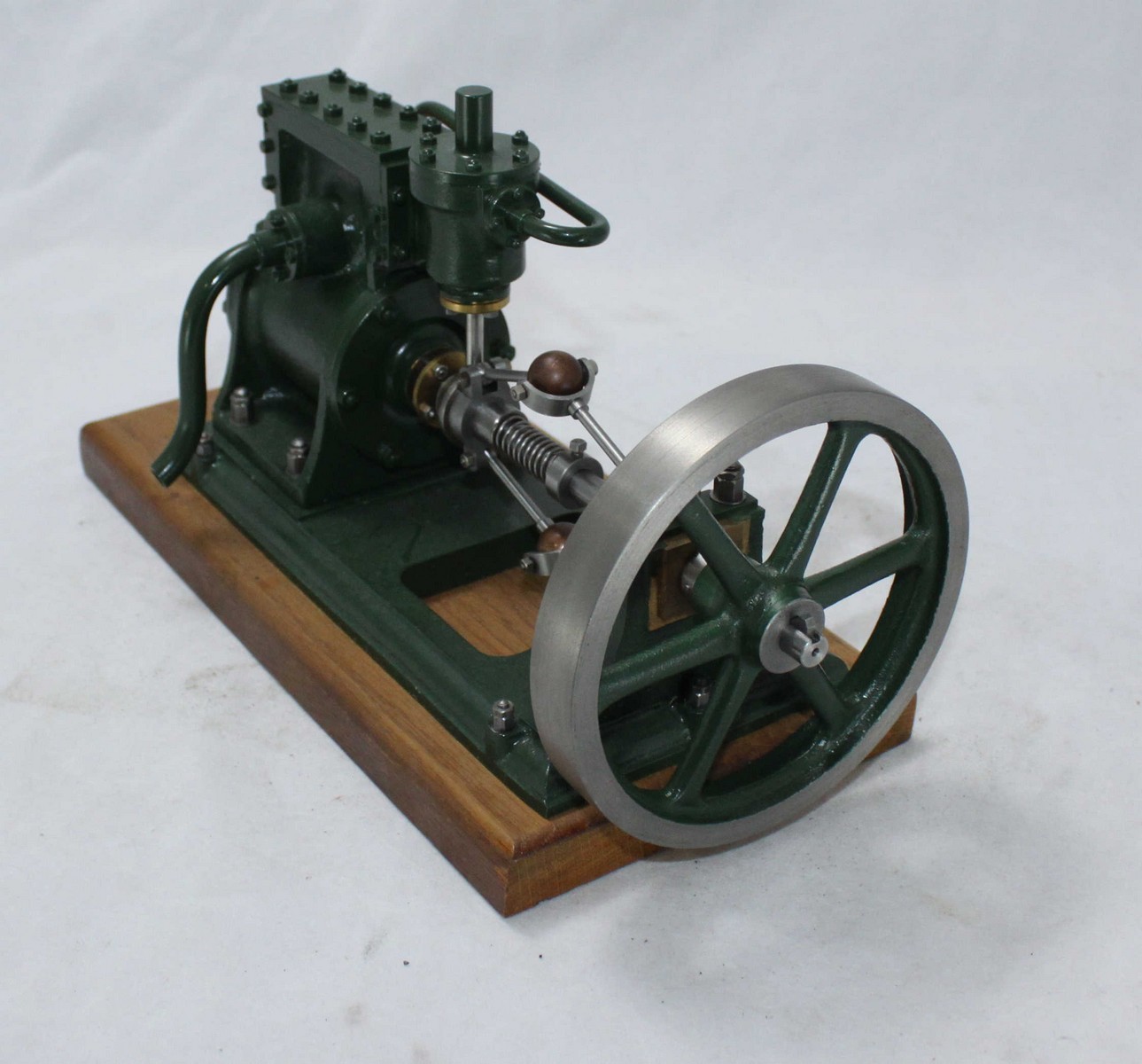 A wellengineered Halls Rotary Steam Engine, possibly turbine, with six