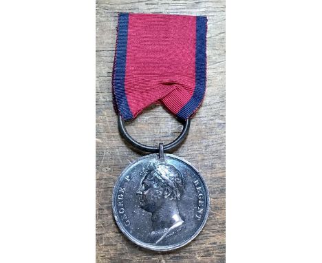 Waterloo medal to John Holtom of the 15th or Kings Regiment Hussars (5th Brigade Light Cavalry)