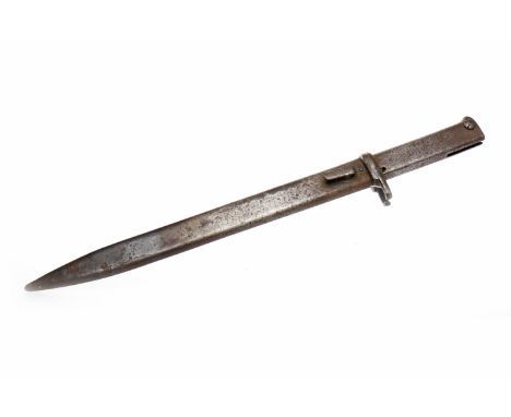 GERMAN WWI STEEL HILT BAYONETmade in Solingen, in original steel scabbard, 45.5cm long