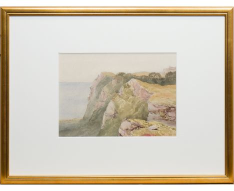 COLONEL BEN HALLEWELL (BRITISH 1822 - 1869),A PASS IN CRIMEA, 1855pencil and watercolour on paper, inscribed under mount23cm 