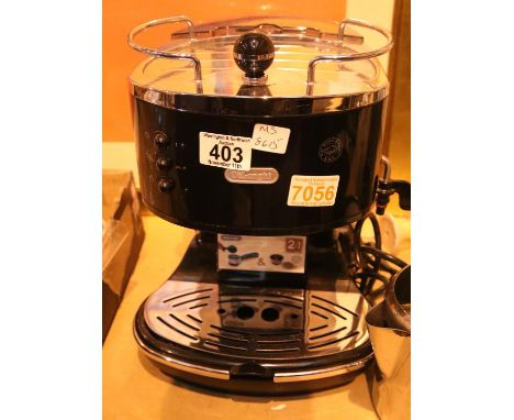 Delonghi Eco310 BK coffee machine. Not available for in-house P&PCondition Report: All electrical items in this lot have been