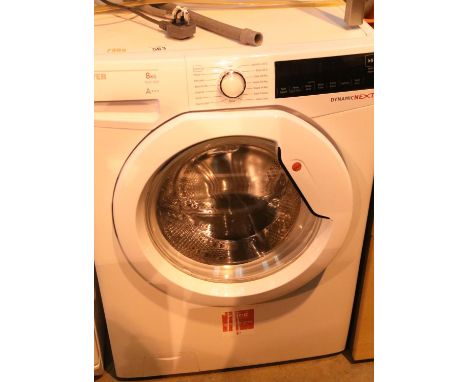 Hoover 8kg 1600rpm Dynamic-Next washing machine. Not available for in-house P&PCondition Report: All electrical items in this