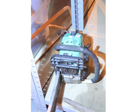 Gardenline petrol chainsaw (unchecked). Not available for in-house P&amp;P 