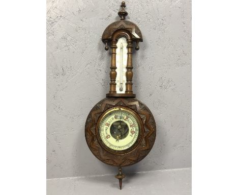 Wall barometer approx 56cm in length