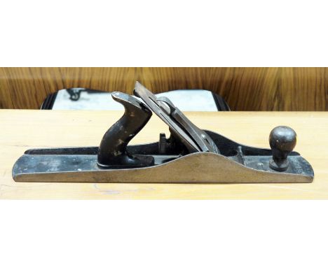 Vintage Stanley wood plane No.6 marked Made in U.S.A , 45cm long