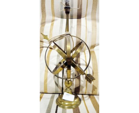 Table lamp in the form of an armillary sphere&nbsp;