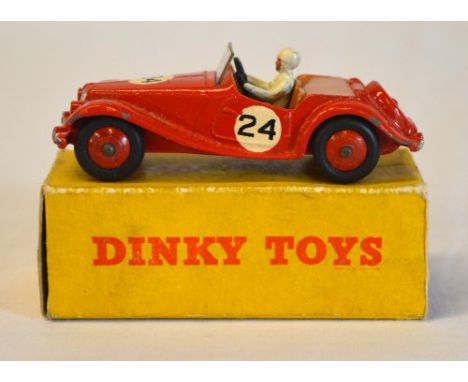 Dinky 108 MG Midget, with box