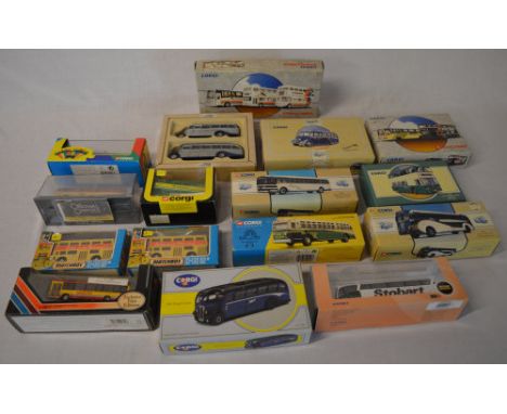 Corgi die cast model buses / coaches
