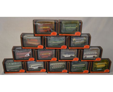 Approx 14 Gilbow 'Exclusive First Edition' die cast model buses/coaches