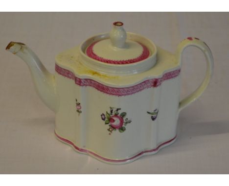 Newhall style teapot (af - broken spout, other damage may be present)