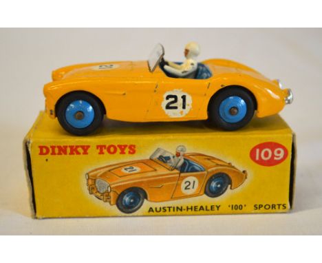 Dinky 109 Austin-Healey '100' Sports, with box