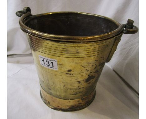 Vintage French brass ice bucket