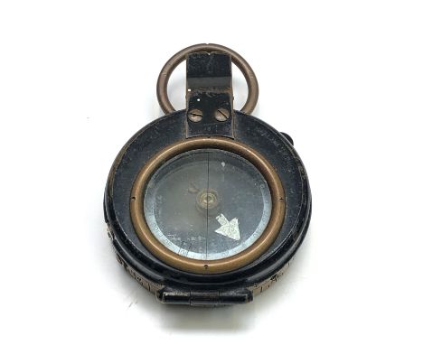 A WWI prismatic compass by T. Cooke &amp; Sons Ltd, dated 1916.