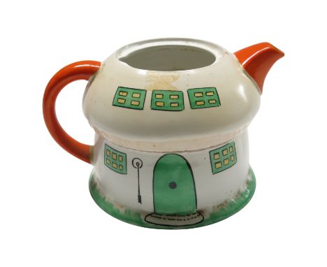 A Shelley Mabel Lucie Attwell 'Boo-Boo' nursery teapot, without lid, height 11cm. 