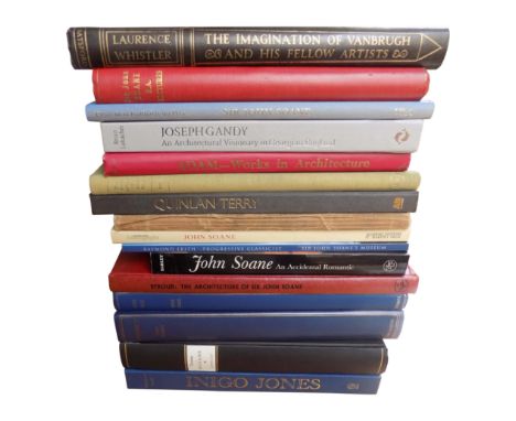 WHISTLER (LAURENCE). 'The Imagination of Vanbrugh and his fellow artists.' 1954 vg. plus books on John Soane, etc.From the es