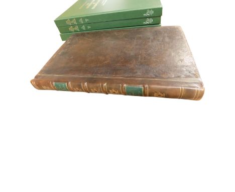 DART (REV. J.) 'The History and Antiquities of the Cathedral Church of Canterbury'. engr plts, nicely recased, folio,1726, go