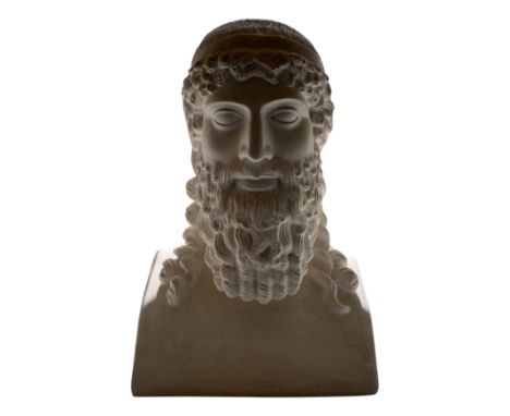 A British museum plaster bust, height 43cm.From the estate of Ashley Barker OBE who was born in Hertfordshire in 1927.Being u