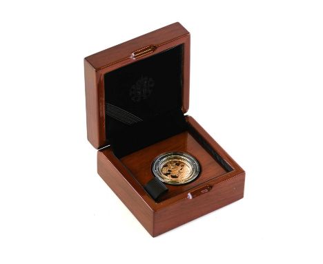 Elizabeth II, Proof Sovereign 2018, obv. Clark portrait of The Queen, rev. Pistrucci; encapsulated and presented in Royal Min