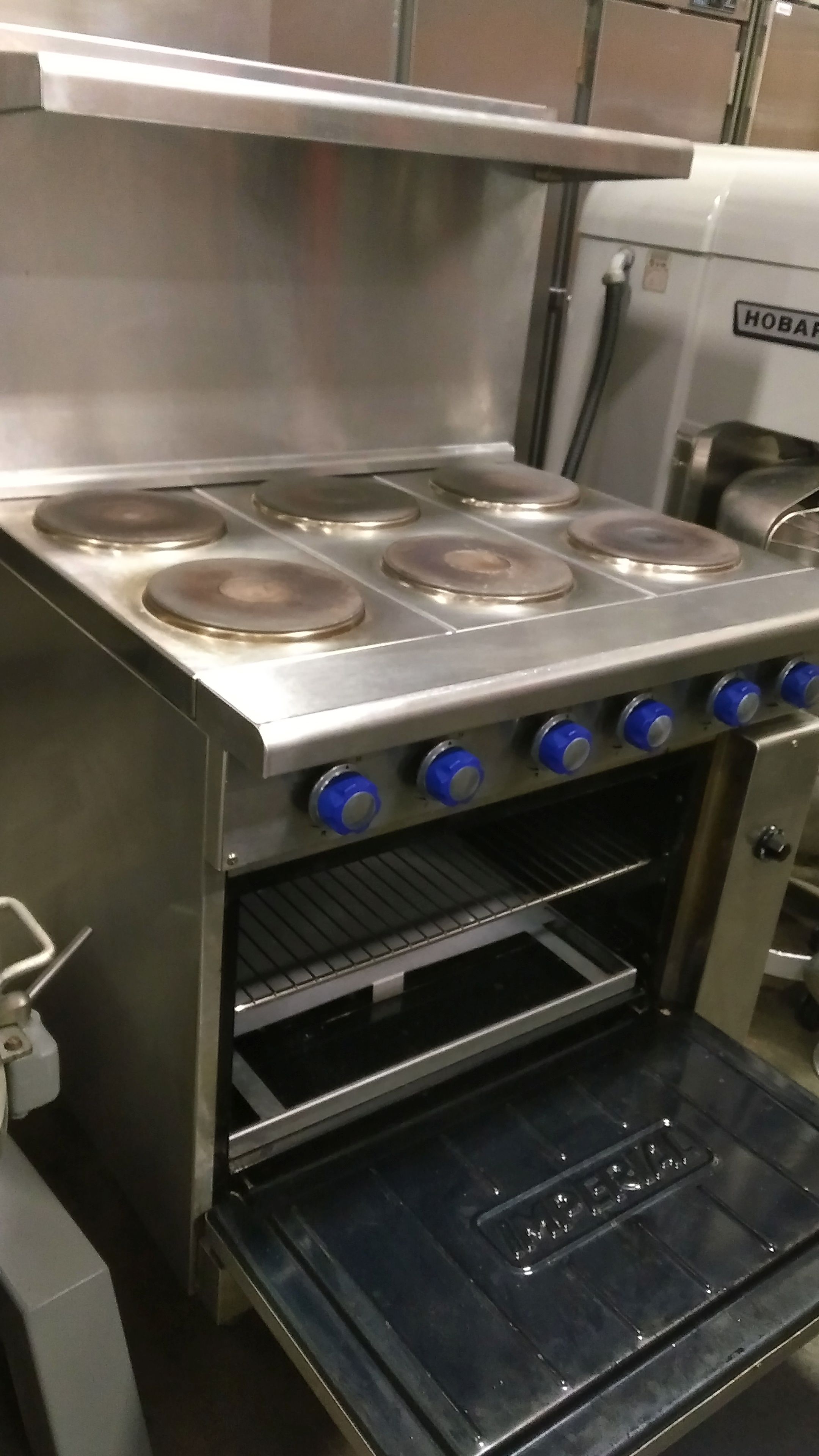 Imperial 36" Electric Six Burner Range, Used Model IR6E
