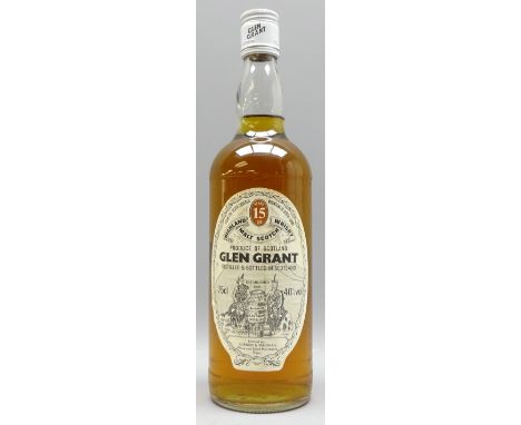 Glen Grant Highland Malt Scotch Whisky, 15 Years Old, 75cl 40%vol, bottled by Gordon & MacPhail, 1 bottle Condition Report Mi