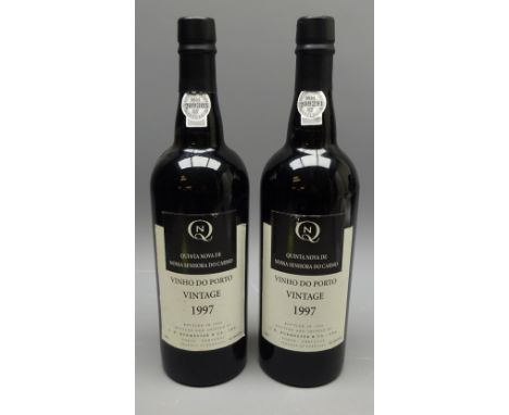 Quinta Nova de Nossa, Senhora de Carmo, Vintage Port, 1997, 2 bottles. Provenance: From the Temperature Controlled storage of