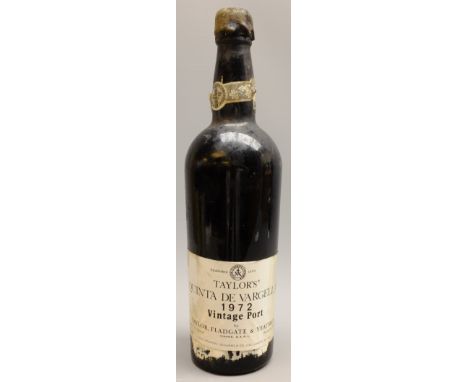 Taylor's Quinta De Vargellas 1972 Vintage Port, 75cl, 21 proof, 1 bottle Condition Report Click here for further images, cond