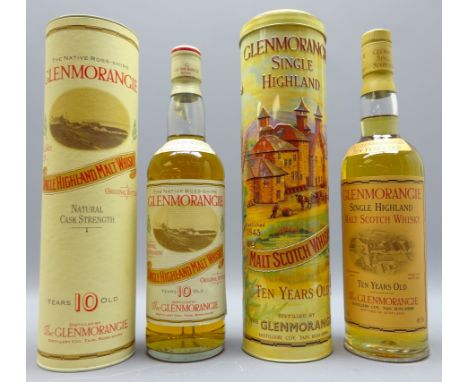 Glenmorangie Natural Cask Strength Single Highland Malt Whisky, 10 Years old, Distilled 1984 Bottled 1995, 70cl, 61.2%vol, in