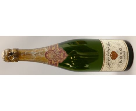 Krug Vintage Champagne,1969, 88cl, 1 bottle  Condition Report Click here for further images, condition, auction times & deliv
