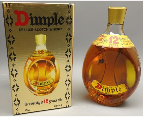 John Haig &amp; Co. Dimple De Luxe Scotch Whisky, 12 Years old, in carton, 75cl, 40%vol, 1 bottle