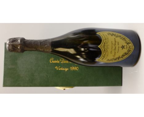 Moet et Chandon Champagne Cuvee Dom Perignon, Vintage 1990,  in green carton with leaflet, 750ml, 12.5%, 1 bottle Condition R