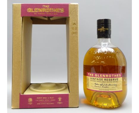 The Glenrothes Vintage Reserve Speyside Single Malt Scotch Whisky, 700ml, 40%vol, in open carton,1 bottle Condition Report Cl