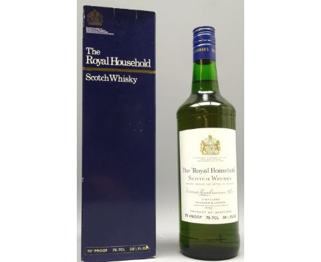 The 'Royal Household' Scotch Whisky, bottled by James Buchanan &amp; Co., Ltd. of Glasgow, No.79/722, in carton, 26 2/3 fl. o