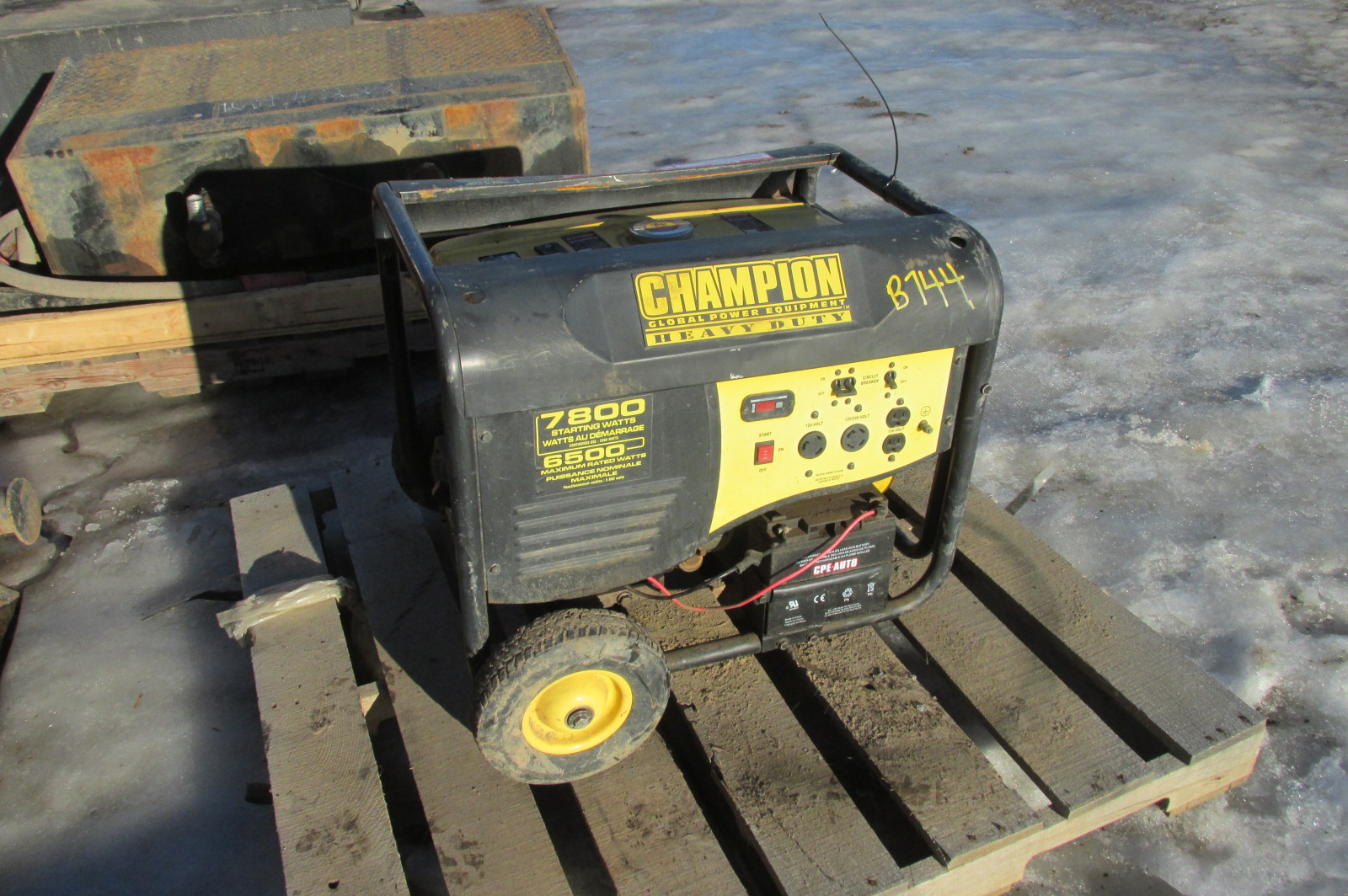 CHAMPION GENERATOR (PARTS ONLY) MODEL 41351 NOTES6500 WATT / 120/240