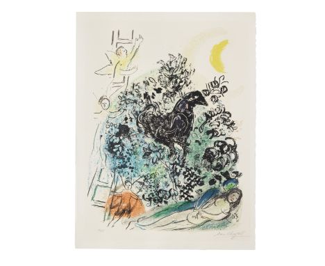 Marc Chagall (1887-1985)Songe d'un Amoureux (Mourlot 301) Lithograph in colours, 1961, on Arches wove paper, the second (fina