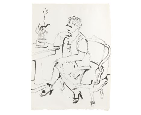 David Hockney (born 1937)Celia Elegant (M.C.A. Tokyo 224) Lithograph, 1979, on Toyoshi 80 paper, signed, dated and numbered 3